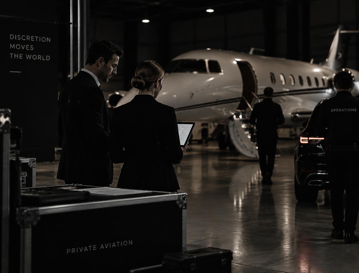 Airport operations behind the scenes